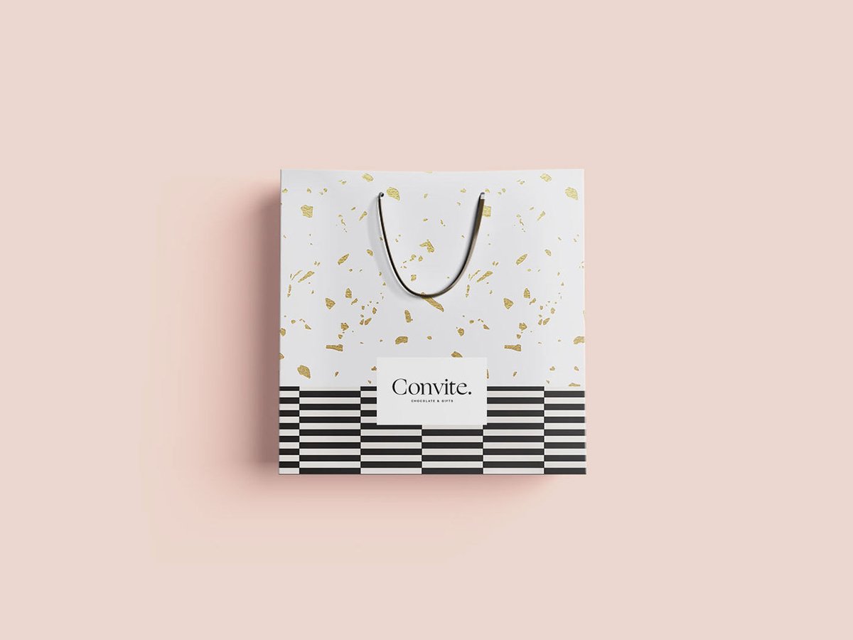 精美禮品店Convite品牌VI設計——包裝設計的新身份，vi設計，品牌vi設計，精品店vi設計，包裝設計，品牌vi識別，深圳品牌策劃，深圳vi設計，左右格局