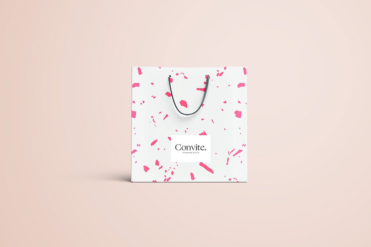 精美禮品店Convite品牌VI設計——包裝設計的新身份，vi設計，品牌vi設計，精品店vi設計，包裝設計，品牌vi識別，深圳品牌策劃，深圳vi設計，左右格局