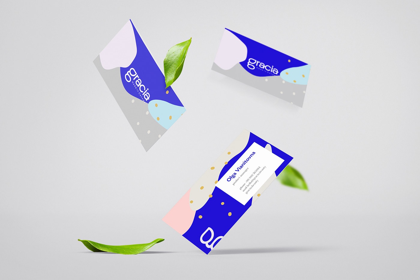 全新 Gracia 高級化妝品VI形象設計和包裝設計，化妝品VI設計，企業形象設計，品牌包裝設計，深圳VI設計，左右格局