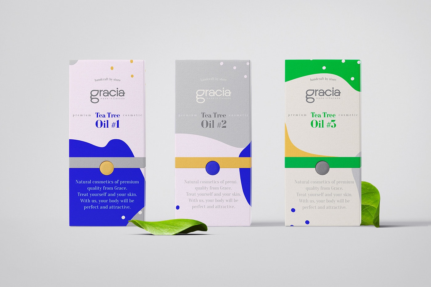 全新 Gracia 高級化妝品VI形象設計和包裝設計，化妝品VI設計，企業形象設計，品牌包裝設計，深圳VI設計，左右格局