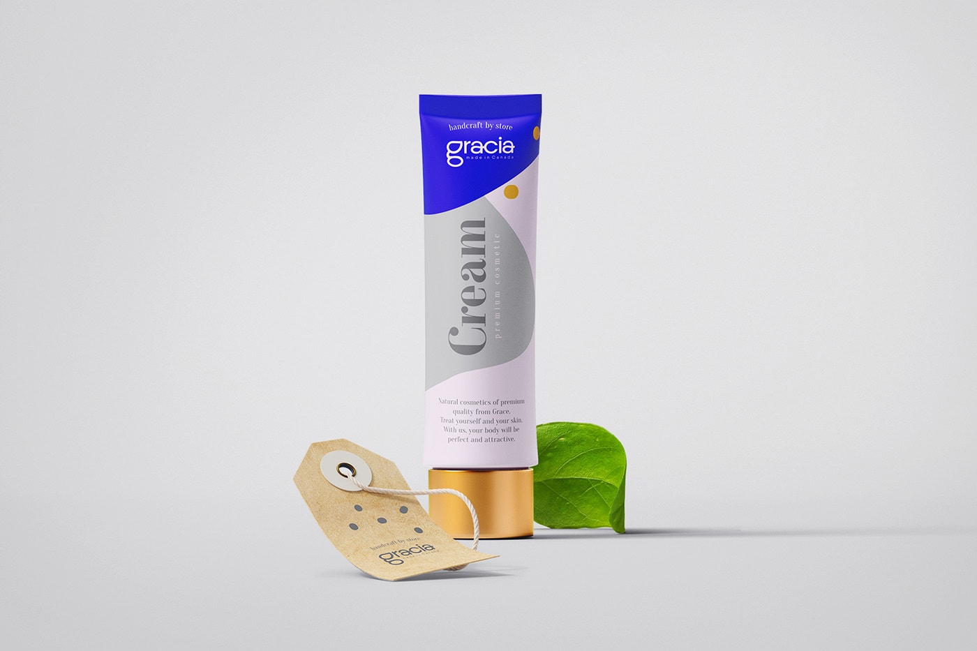 全新 Gracia 高級化妝品VI形象設計和包裝設計，化妝品VI設計，企業形象設計，品牌包裝設計，深圳VI設計，左右格局
