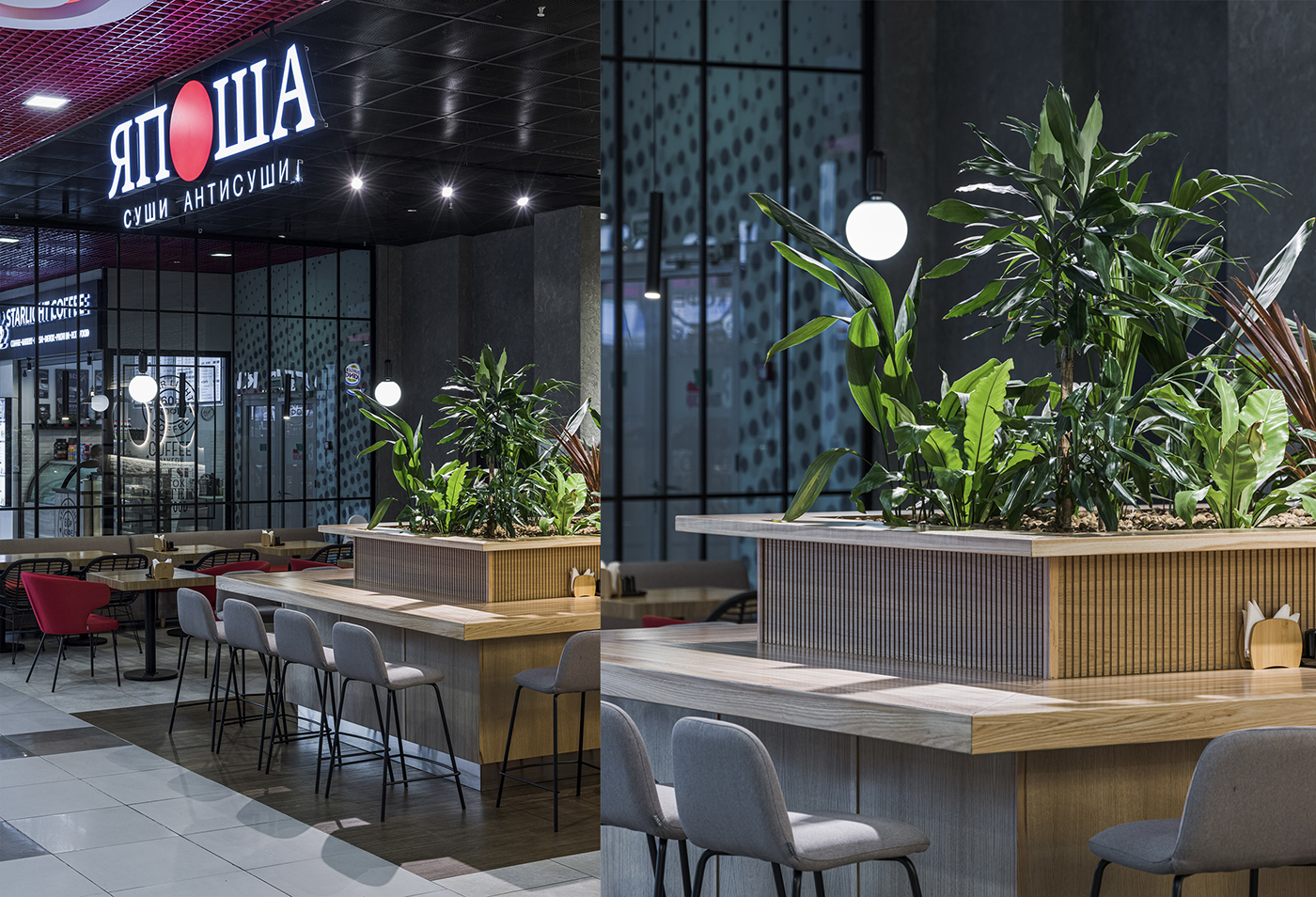 國外日式連鎖餐飲店空間設(shè)計，餐飲空間設(shè)計，深圳餐飲設(shè)計，深圳餐飲空間設(shè)計，深圳空間設(shè)計
